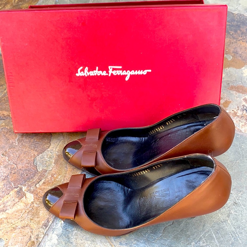 Brown Salvatore Ferragamo Shoes